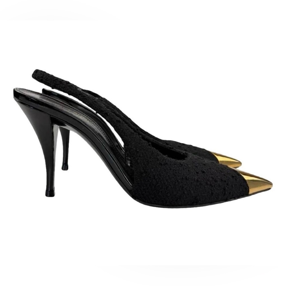 Saint Laurent Vesper Slingback Heels